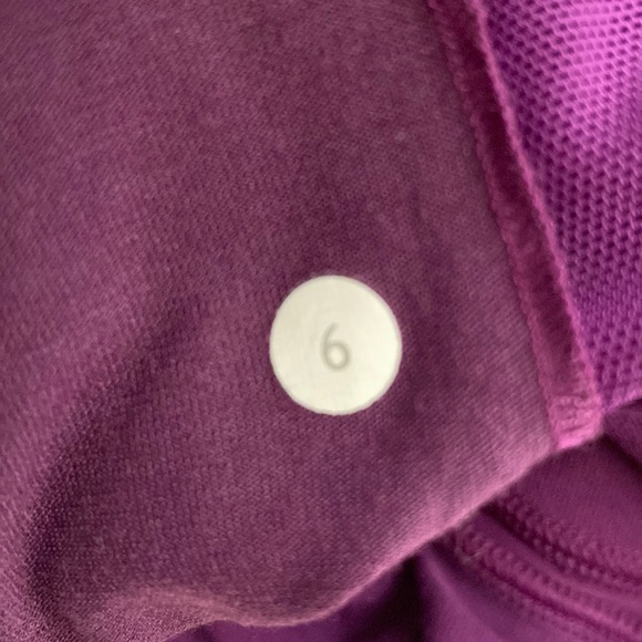 🎉 HOST PICK 🎉 Lululemon Purple Tank, Size 6 - Picture 4 of 4